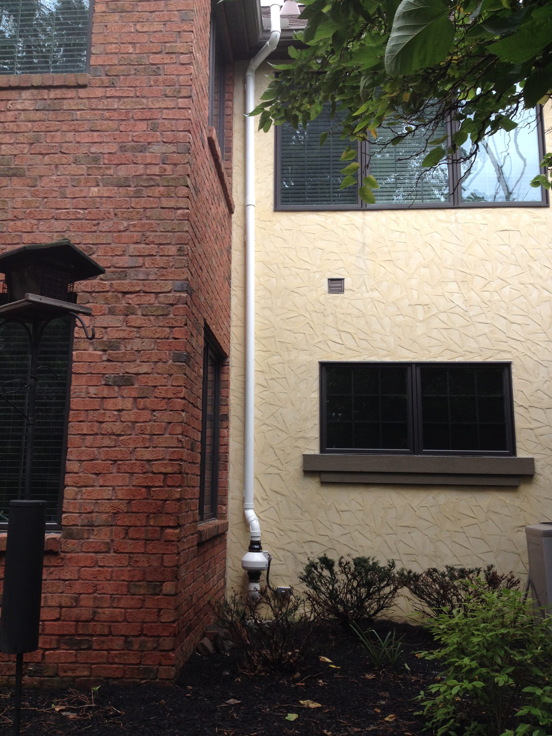 Residential radon reduction system installed in Columbus Ohio home