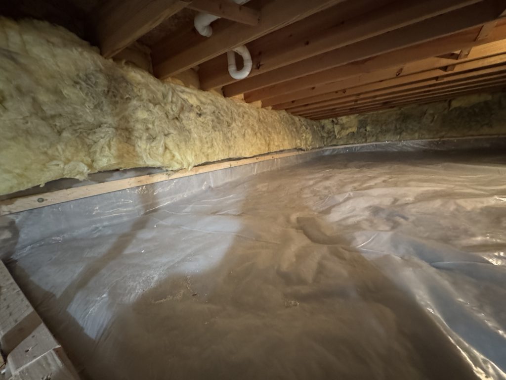 Complete crawl space encapsulation in Columbus, Ohio
